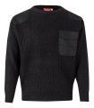 Jersey de punto grueso y cuello redondo 100. Velilla1