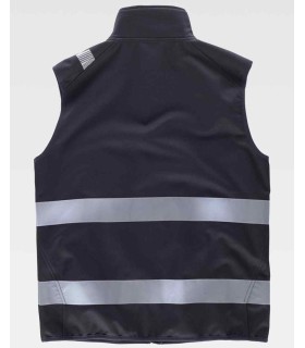 Chaleco WorkShell reflectante S9233. Workteam2