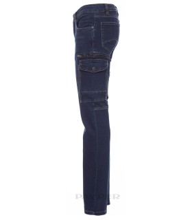 Pantalón West vaquero, elástico y multibolsillos. Tallaje Italiano. Payper 2
