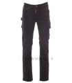 Pantalón West vaquero, elástico y multibolsillos. Tallaje Italiano. Payper
