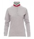 Camiseta Long Nation Lady Melange