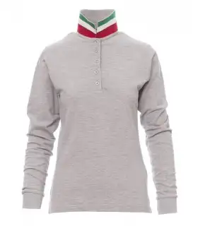 Camiseta Long Nation Lady Melange