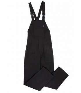 Peto 290 con pinzas. negro Velilla