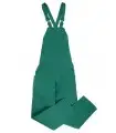Peto 290 con pinzas. verde Velilla