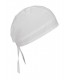 Gorro MACIS de cocinero. Estilo pirata. Velilla blanco
