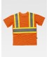 Camiseta de alta visibilidad C3645 de manga corta. Workteam2
