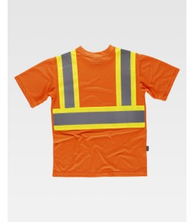 Camiseta de alta visibilidad C3645 de manga corta. Workteam2