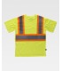 Camiseta de alta visibilidad C3645 de manga corta. Workteam4
