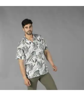 Camisa Hawai Garys 1129 Royal pecho