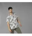 Camisa Hawai Garys 1129 Royal pecho