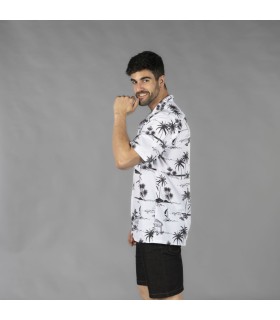 Camisa Hawai Garys 1132 COCONUT lateral