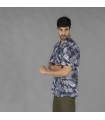 Camisa Hawai Garys 1128 HIBISCUS lateral