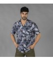 Camisa Hawai Garys 1128 HIBISCUS pecho