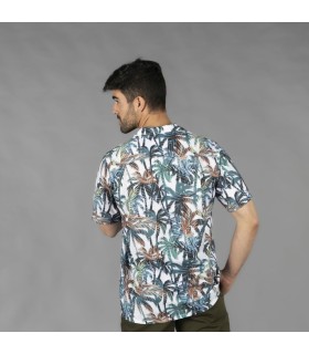 Camisa Hawai Garys 1132 PALMA espalda