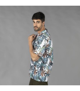 Camisa Hawai Garys 1132 PALMA lateral