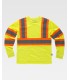 Camiseta de alta visibilidad de manga larga C3633. Workteam2