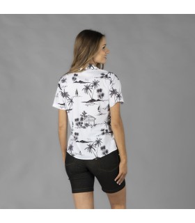 Camisa HAWAIANA color COCONUT espalda