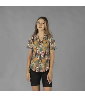 Camisa HAWAIANA color TUCAN frente