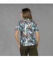 Camisa HAWAIANA color PALMA espalda