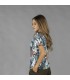 Camisa HAWAIANA color PALMA lateral