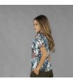 Camisa HAWAIANA color PALMA lateral