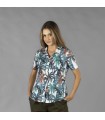 Camisa HAWAIANA color PALMA frente