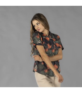Camisa HAWAIANA color PARAISO frente