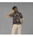 Camisa HAWAIANA color PALMA espalda