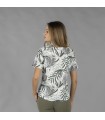 Camisa HAWAIANA color ROYAL espalda
