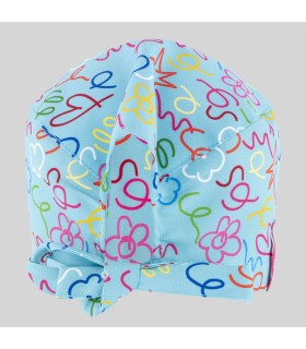 Gorro Cirujano Tiras Agatha 400007 Garys parte trasera pinceladas