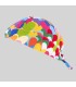 Gorro Pirata Heart Algodon Agatha 400012 Garys Lateral Cuore Multicolor