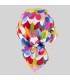 Gorro Pirata Heart Algodon Agatha 400012 Garys Parte Trasera Cuore Multicolor