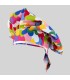 Gorro Gran Chef Heart Algodon Agatha 400013 Garys Frente Cuore Multicolor