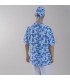 Blusa Unisex Cuore Agatha 600051 Garys Parte Trasera Cuore Azul