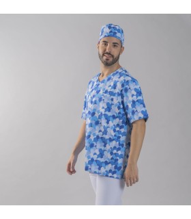Blusa Unisex Cuore Agatha 600051 Garys Lateral Cuore Azul