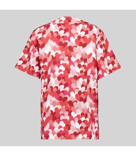 Blusa Unisex Cuore Agatha 600051 Garys Parte Trasera Cuore Rojo