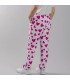 Pantalon Unisex Cordon Agatha 700053 Garys Lateral Cuore Rosa