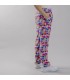 Pantalon Unisex Algodon Agatha 700054 Garys Lateral Cuore Multicolor