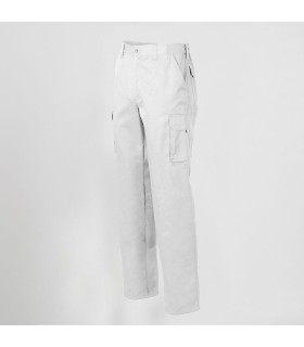 Pantalon Unisex Multibolsillos Elastico Gamo Agatha 750100 Garys Blanco