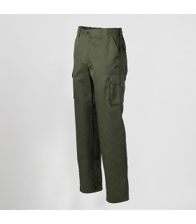 Pantalon Unisex Multibolsillos Elastico Gamo Agatha 750100 Garys Verde Caqui