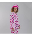 Chaqueta Cocina Unisex Agatha 900002 Garys Lateral Cuore Rosa
