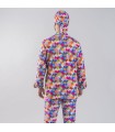 Chaqueta Cocina Unisex Heart Agatha 900003 Garys Parte Trasera Cuore Multicolor