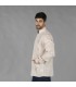 Guayabera Hombre Cuello Mao Borneo 210003 Garys Lateral Beige