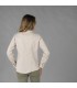 Camisa Mujer Lino/Cotton Cuello Mao Kaula 210006 Garys Parte Trasera Beige
