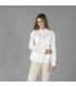 Guayabera Mujer Cuello Mao Isabela 210013 Garys Frente Blanco