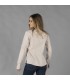 Guayabera Mujer Cuello Mao Isabela 210013 Garys Parte Trasera Beige