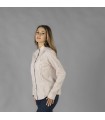 Guayabera Mujer Cuello Mao Isabela 210013 Garys Lateral Beige