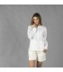 Guayabera Mujer Cuello Camisero Sumatra 210014 Garys Frente Blanco