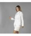 Guayabera Mujer Cuello Camisero Sumatra 210014 Garys Lateral Blanco