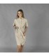 Vestido Camisero 550005 Garys Frente Beige